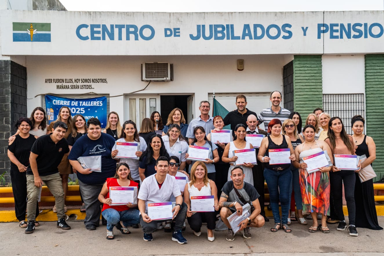 Culminó el curso de Promotores Gerontológicos